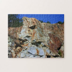 Granite Rock Cliff Wall Nature  Jigsaw Puzzle