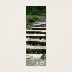 Granite Stepping stones across a river