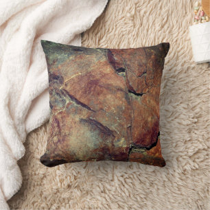 Granite Stone Nature Throw Pillow