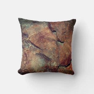 Granite Stone Nature Throw Pillow