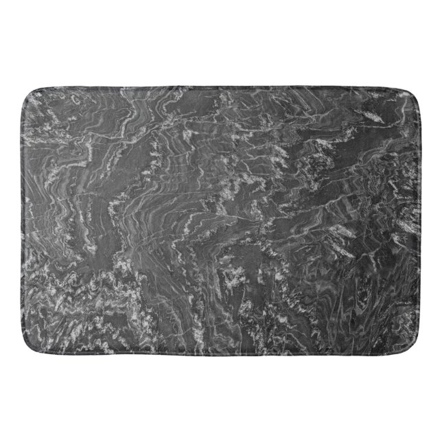 Granite Stone Pattern Bath Mat (Front)