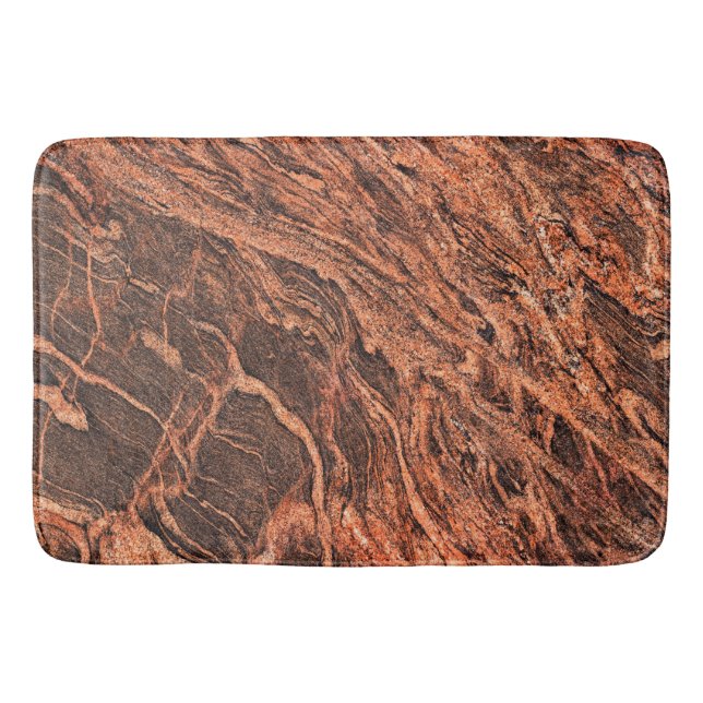 Granite Stone Pattern Bath Mat (Front)