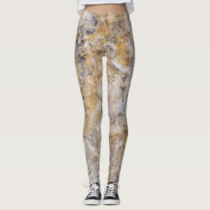 Granite Stone Pattern Leggings