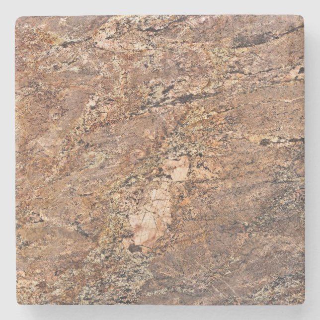 Granite Stone Pattern Stone Coaster (Front)