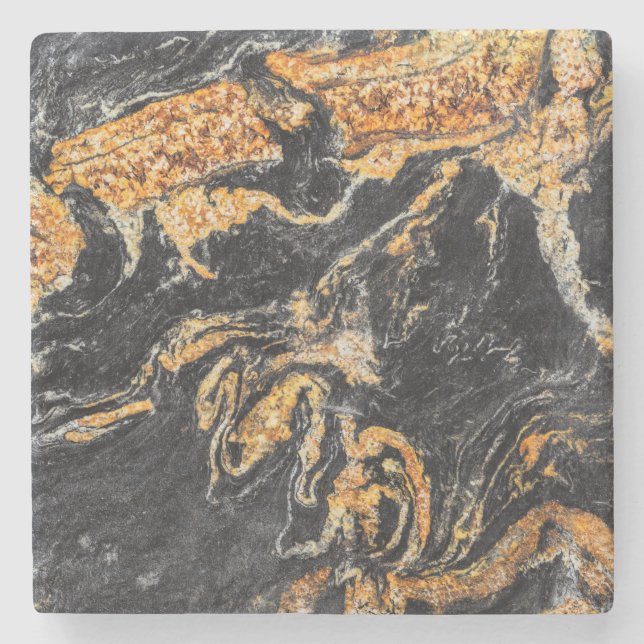 Granite Stone Pattern Stone Coaster (Front)