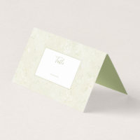Granite stone table number card
