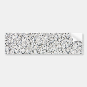 Granite surface pattern bumper sticker