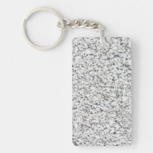 Granite surface pattern keychain