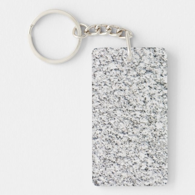 Granite surface pattern keychain (Front)