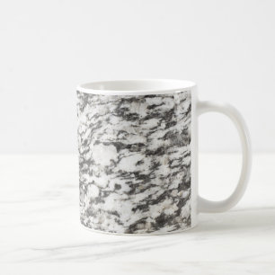 Granite texture   Background of marble in black Coffee Mug