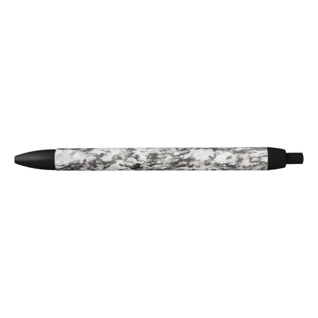 Granite texture | Background of marble in black Ink Pen (Front)