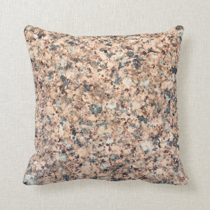 Granite texture throw pillow