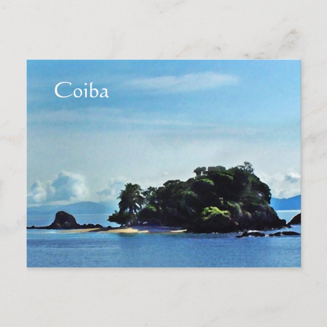 Granito de Oro, Coiba Postcard (Front)