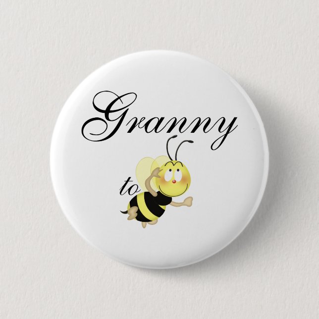 Granny 2 be 2 inch round button (Front)