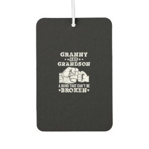 Granny And Grandson A Bond That Cant Be Broken Air Freshener
