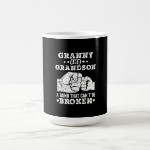 Granny And Grandson A Bond That Cant Be Broken Coffee Mug
