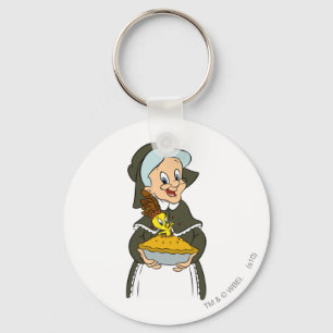 Granny and TWEETY™ Pie Keychain
