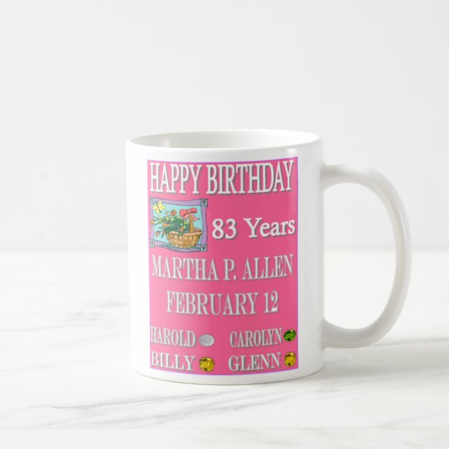 GRANNY B-DAY MUG (Right)
