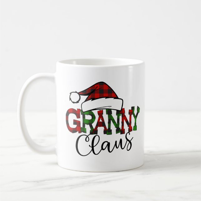 Granny Claus Coffee Mug (Left)