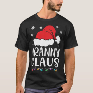Granny Claus Family Matching Granny Claus Pajama T-Shirt