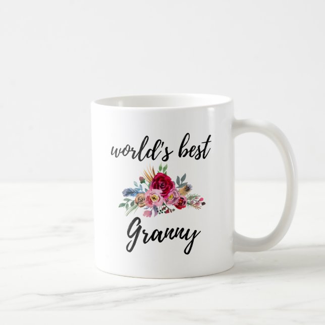 Granny Grandma Grandmother Gift Idea Coffee Mug (Right)