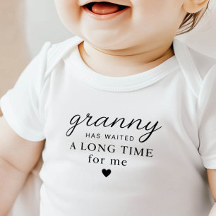 Granny Has Waited Baby Bodysuit Gift
