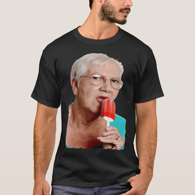 Granny Ice Lolly T-Shirt (Front)