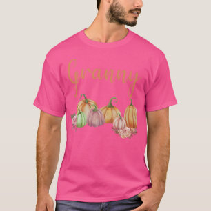 Granny of Little Pumpkin First Birthday Autumn Pum T-Shirt