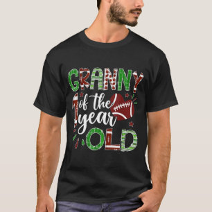 Granny Of The 1 Year Old Football First Birthday B T-Shirt