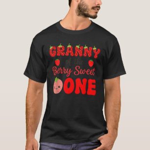 Granny of The Berry Sweet One Strawberry First Bir T-Shirt