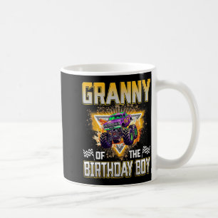 Granny Of The Birthday Boy Monster Truck Birthday Coffee Mug