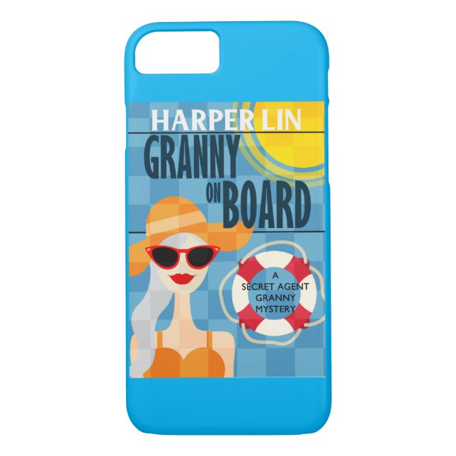 Granny on Board Harper Lin Phone Case (Back)