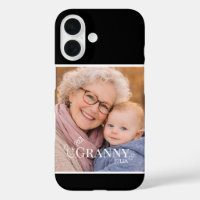 Granny Photo Established Year Modern Heart