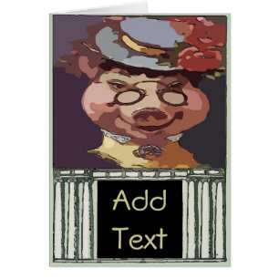 Granny Pig Card
