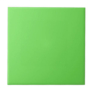 GRANNY SMITH APPLE GREEN (solid colour) Tile