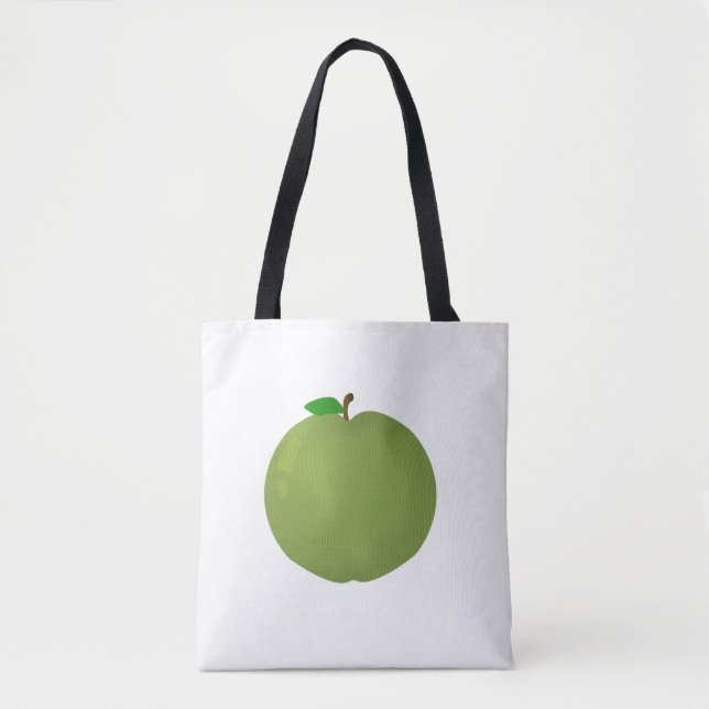 Granny Smith Apple Tote Bag (Front)