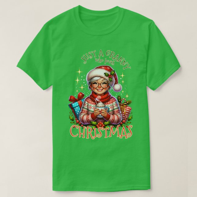 Grannys Christmas TShirt (Design Front)