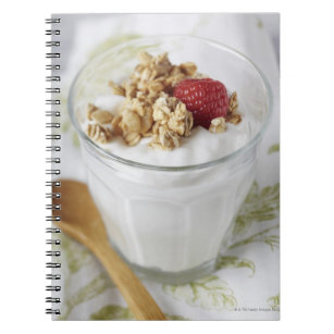 Granola, Oats, Toasted, Fruit, Berry, Raspberry, Notebook