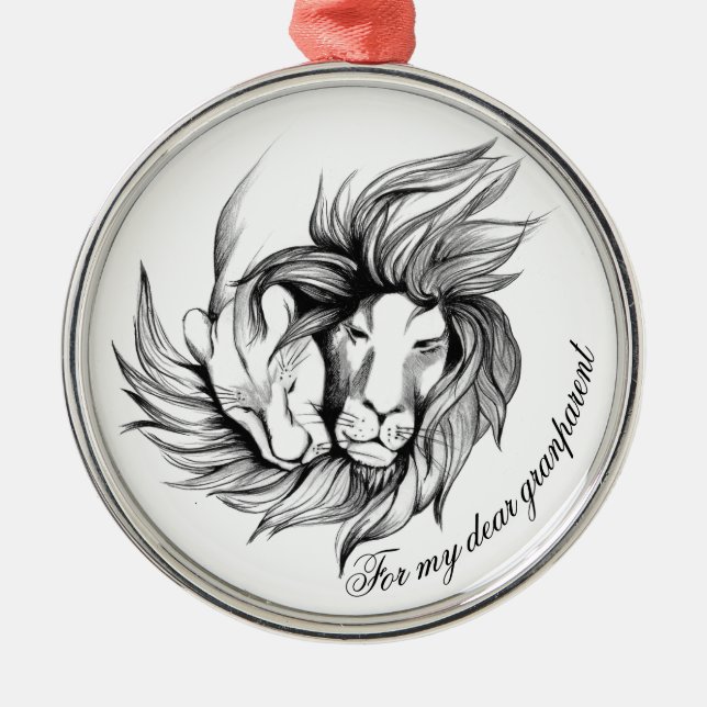 Granparent in love Ceramic Ornament (Front)