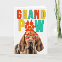 GranPAW Bloodhound Dog Funny Grandparents Day