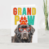 GranPAW Newfoundland Dog Funny Grandparents Day