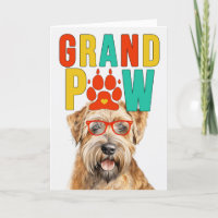 GranPAW Wheaten Terrier Dog Funny Grandparents Day