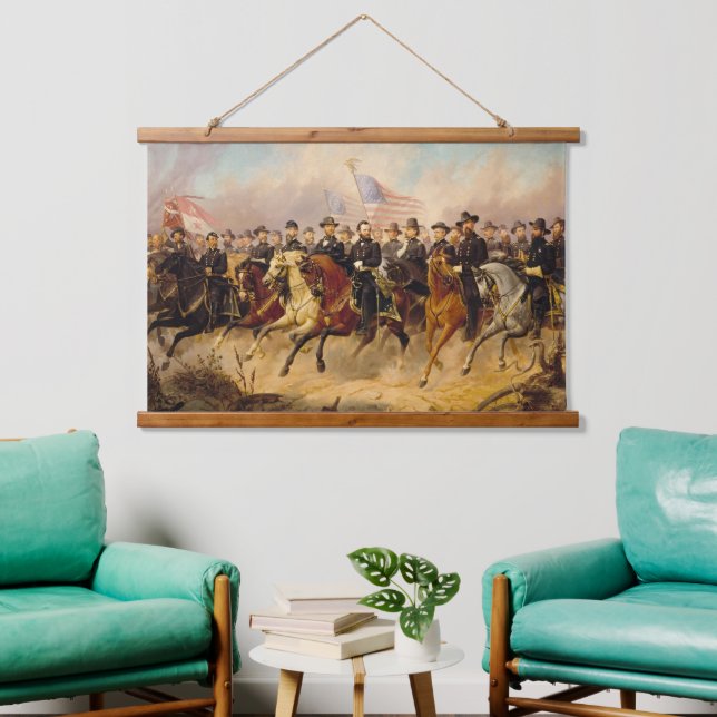 Grant and His Generals Tapestry (Living Room)