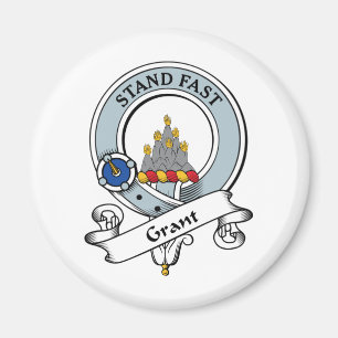 Grant Clan Badge Magnet