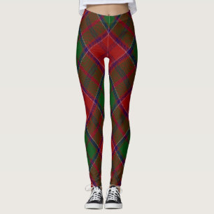 Grant Clan Tartan Scottish Plaid Leggings