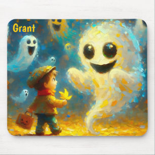 GRANT ~ Halloween Ghosts ~ Mouse Pad