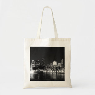 Grant Park Chicago Grayscale Tote Bag