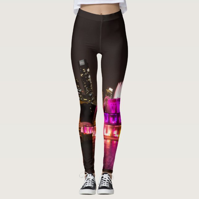 Grant Park Chicago Leggings (Front)
