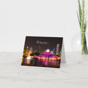Grant Park Chicago Thinking Of You Card