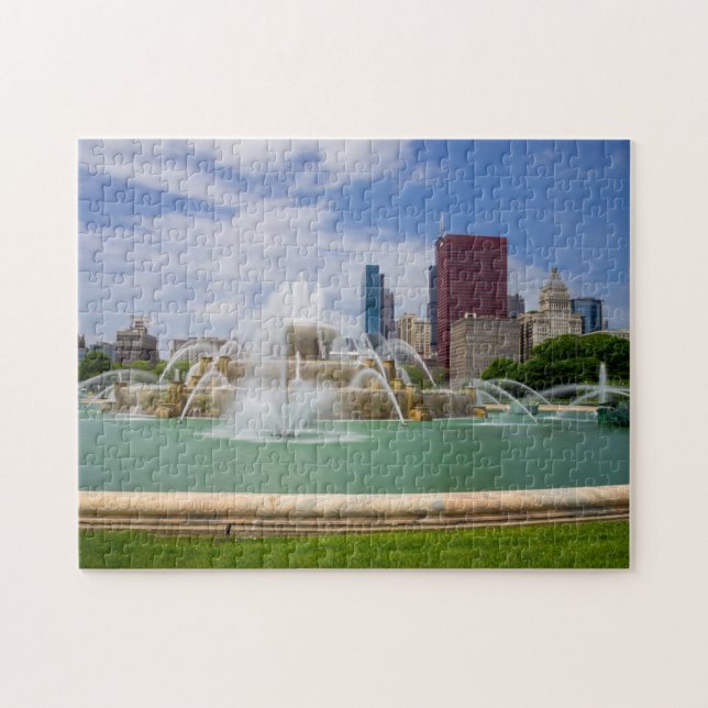 Grant Park City View Jigsaw Puzzle (Horizontal)